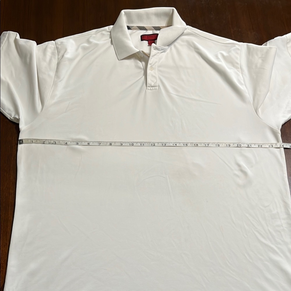Burberry Classic White Polo Shirt - Picture 8 of 11